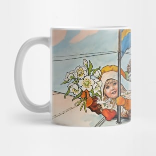 “The Christmas Aeroplane” by Jenny Nystrom Mug